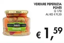 Coal Verdure peperuizia PONTI offerta