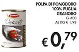 Coal Polpa di pomodoro 100% puglia GRANORO offerta
