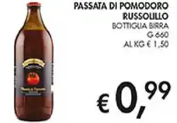 Coal Passata di pomodoro russoullo bottigua birra offerta