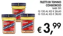 Coal Filetti di tonno CONSORCIO offerta