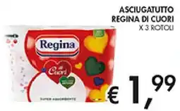 Coal Asciugatutto regina di cuori offerta