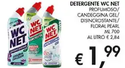 Coal Detergente wc net profumoso/ candeggina gel/ disincrostante/ floral pearl offerta