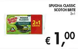 Coal Spugna classic SCOTCH BRITE offerta