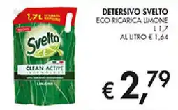 Coal Detersivo svelto eco ricarica limone offerta