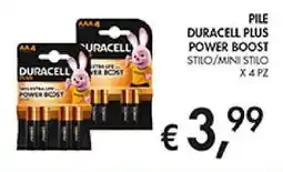 Coal Pile duracell plus power boost stilo/mini stilo offerta