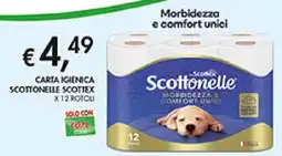 Coal Carta igienica scottonelle SCOTTEX offerta