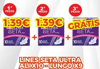 Lines seta ultra ali x10-lungo x9