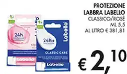 Coal Protezione labbra labello classico/rose offerta