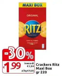 Carrefour Express Crackers Ritz Maxi Box offerta