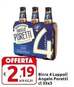 Carrefour Express Birra 4 Luppoli Angelo Poretti offerta