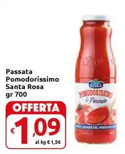 Carrefour Express Passata Pomodorissimo Santa Rosa offerta