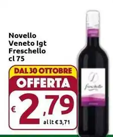 Carrefour Express Novello Veneto lgt Freschello offerta