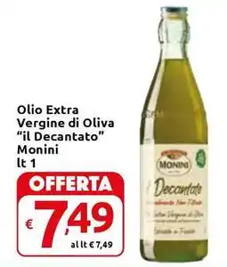 Carrefour Express Olio Extra Vergine di Oliva "il Decantato" Monini offerta