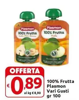 Carrefour Express 100% Frutta Plasmon offerta