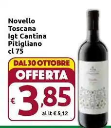 Carrefour Express Novello Toscana Igt Cantina Pitigliano offerta