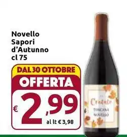 Carrefour Express Novello Sapori d'Autunno offerta