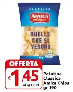 Carrefour Express Patatina Classica Amica Chips offerta