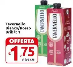 Carrefour Express Tavernello Bianco/Rosso Brik offerta