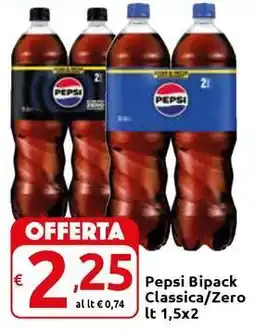 Carrefour Express Pepsi Bipack Classica/Zero offerta