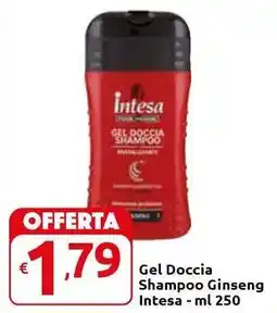 Carrefour Express Gel Doccia Shampoo Ginseng Intesa offerta
