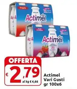 Carrefour Express Actimel offerta