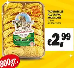 Coal Tagliatelle all'uovo mosconi offerta