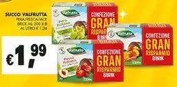 Coal Succo valfrutta pera/pesca/ace brick offerta
