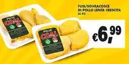 Coal Fusi/sovracosce di pollo lenta crescita offerta