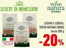 Conad City Legumi e cereali VERSO NATURA CONAD offerta