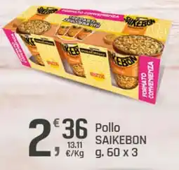 Supermercati Dok Pollo saikebon offerta