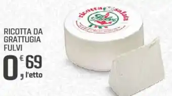 Supermercati Dok Ricotta da grattugia fulvi offerta