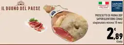 Conad City Prosciutto di parma dop SAPORI&DINTORNI CONAD offerta