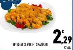 Conad City Spiedini di surimi gratinati offerta