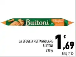 Conad City La sfoglia rettangolare BUITONI offerta
