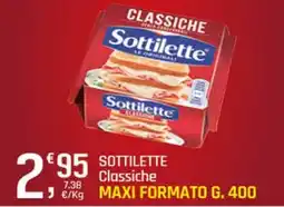 Supermercati Dok Sottilette classiche maxi formato offerta