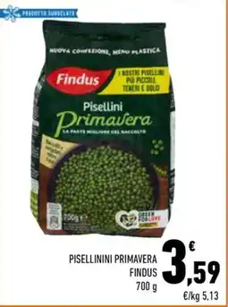 Conad City Pisellinini primavera FINDUS offerta