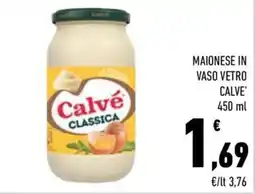 Conad City Maionese in vaso vetro CALVE' offerta