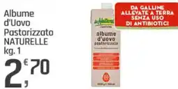 Supermercati Dok Albume d'Uovo Pastorizzato NATURELLE offerta