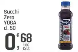 Supermercati Dok Succhi Zero YOGA offerta