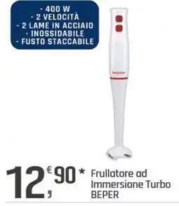 Supermercati Dok Frullatore ad Immersione Turbo BEPER offerta