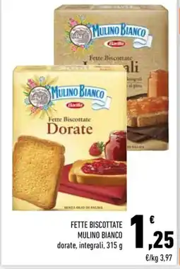 Conad City Fette biscottate MULINO BIANCO offerta