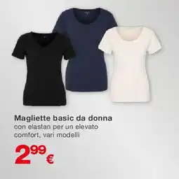 KiK Magliette basic da donna offerta