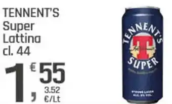 Supermercati Dok TENNENT'S Super Lattina offerta