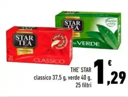 Conad City THE STAR classico, verde, 25 filtri offerta