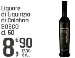 Supermercati Dok Liquore di Liquirizia di Calabria BOSCO offerta