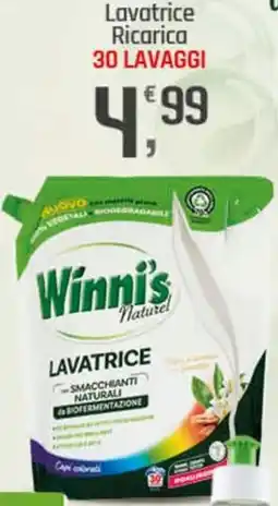 Supermercati Dok Winni's Lavatrice Ricarica offerta