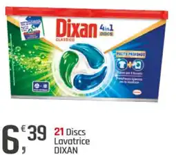 Supermercati Dok 21 Discs Lavatrice DIXAN offerta