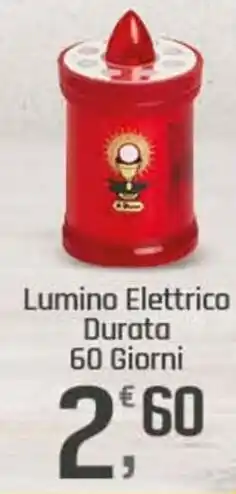 Supermercati Dok Lumino Elettrico Durata 60 Giorni offerta