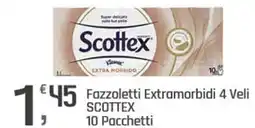 Supermercati Dok Fazzoletti Extramorbidi 4 Veli SCOTTEX offerta