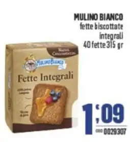 Gruppo di Palo MULINO BIANCO fette biscottate integrali 40 fette offerta
